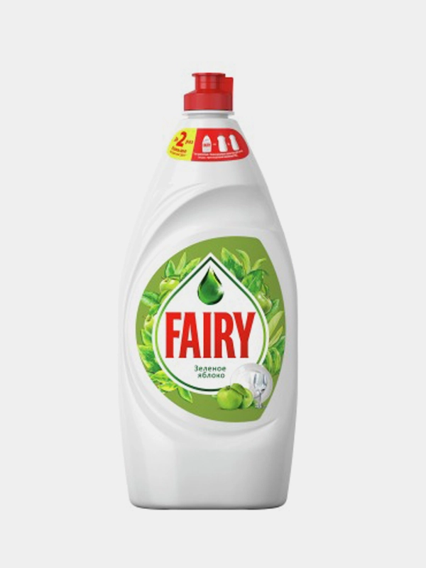 Средство для мытья посуды Fairy Окси Зеленое Яблоко, 800 мл