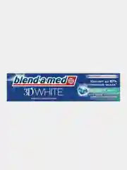 Зубная паста Blend-a-med 3D White Нежная Мята, для безопасного отбеливания, 75 мл