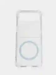 Чехол на Samsung Galaxy Z Flip 3 / 4 / 5 , Самсунг Галакси, MagSafe, Силиконовый