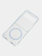Чехол на Samsung Galaxy Z Flip 3 / 4 / 5 , Самсунг Галакси, MagSafe, Силиконовый