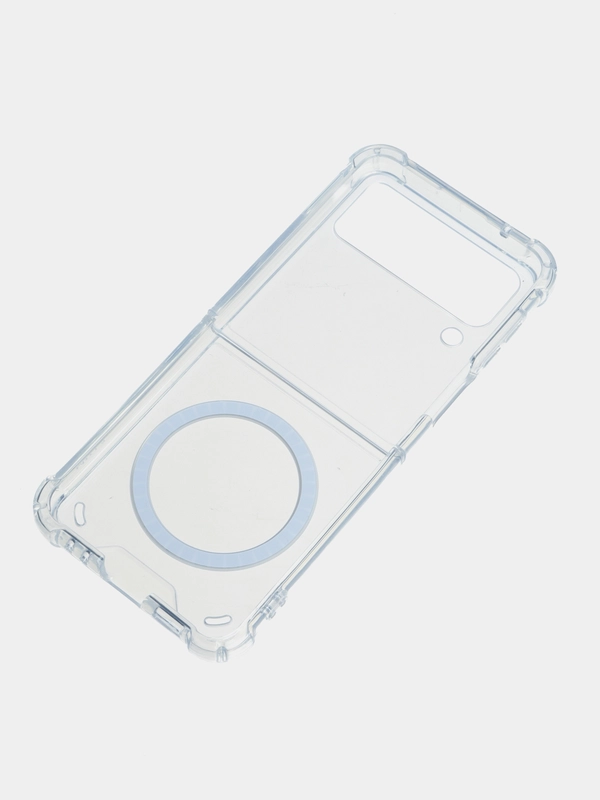 Чехол на Samsung Galaxy Z Flip 3 / 4 / 5 , Самсунг Галакси, MagSafe, Силиконовый