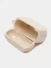 Молочный чехол для наушников Apple AirPods 1 / Pro 2 / 3, силиконовый