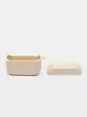 Молочный чехол для наушников Apple AirPods 1 / Pro 2 / 3, силиконовый
