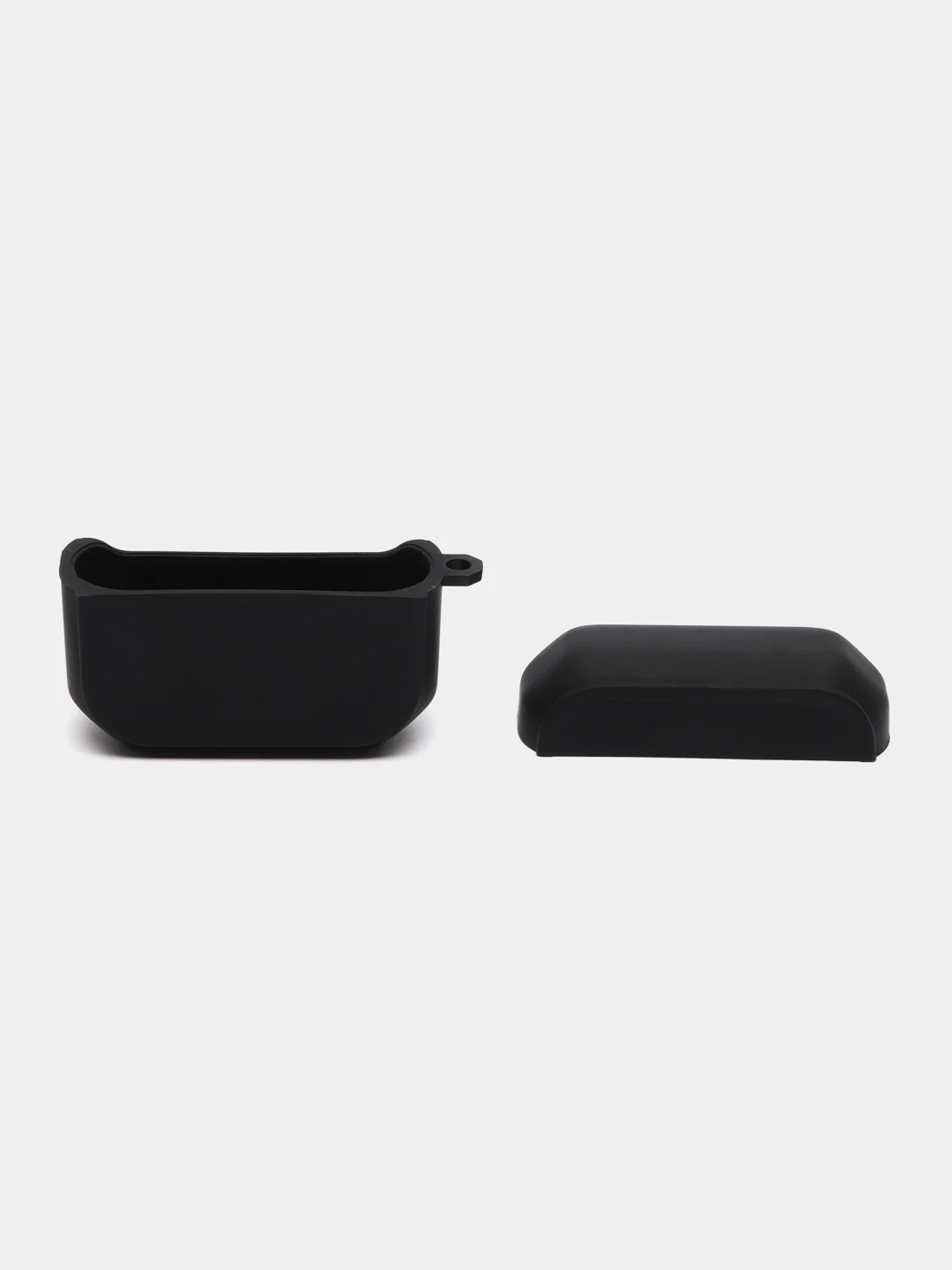 Черный чехол для наушников Apple AirPods 1 / Pro 2 / 3, силиконовый