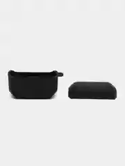 Черный чехол для наушников Apple AirPods 1 / Pro 2 / 3, силиконовый
