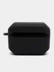 Черный чехол для наушников Apple AirPods 1 / Pro 2 / 3, силиконовый