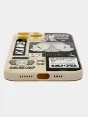 Белый чехол на iPhone 7/8/11/12/13/14/XR/X/XS/Pro/Max/Plus/Mini, на айфон, силиконовый