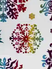 Наклейки на окно новогодние многоразовые, декор на новый год, Золотая Сказка, 591929