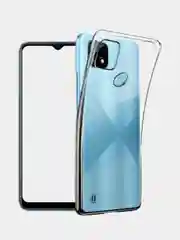 Чехол Realme C21 Реалми С21 прозрачный силиконовый