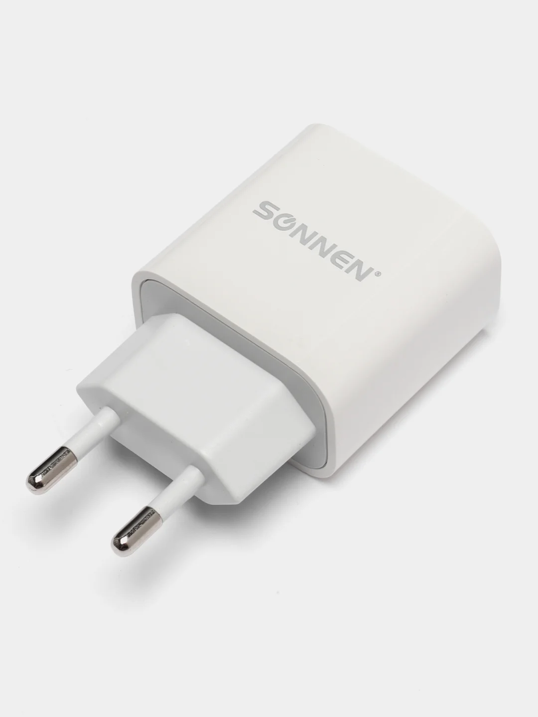 Быстрое зарядное устройство для iPhone (220В) Sonnen, порт Type-C, выходной ток 2A, 455507