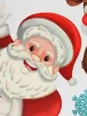 Наклейки на окно новогодние многоразовые, декор на новый год, Золотая Сказка, 591921
