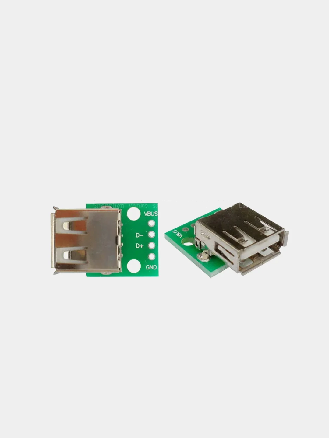 Плата переходник с USB 2.0 ( мама ) на DIP 2.54 мм