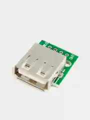 Плата переходник с USB 2.0 ( мама ) на DIP 2.54 мм