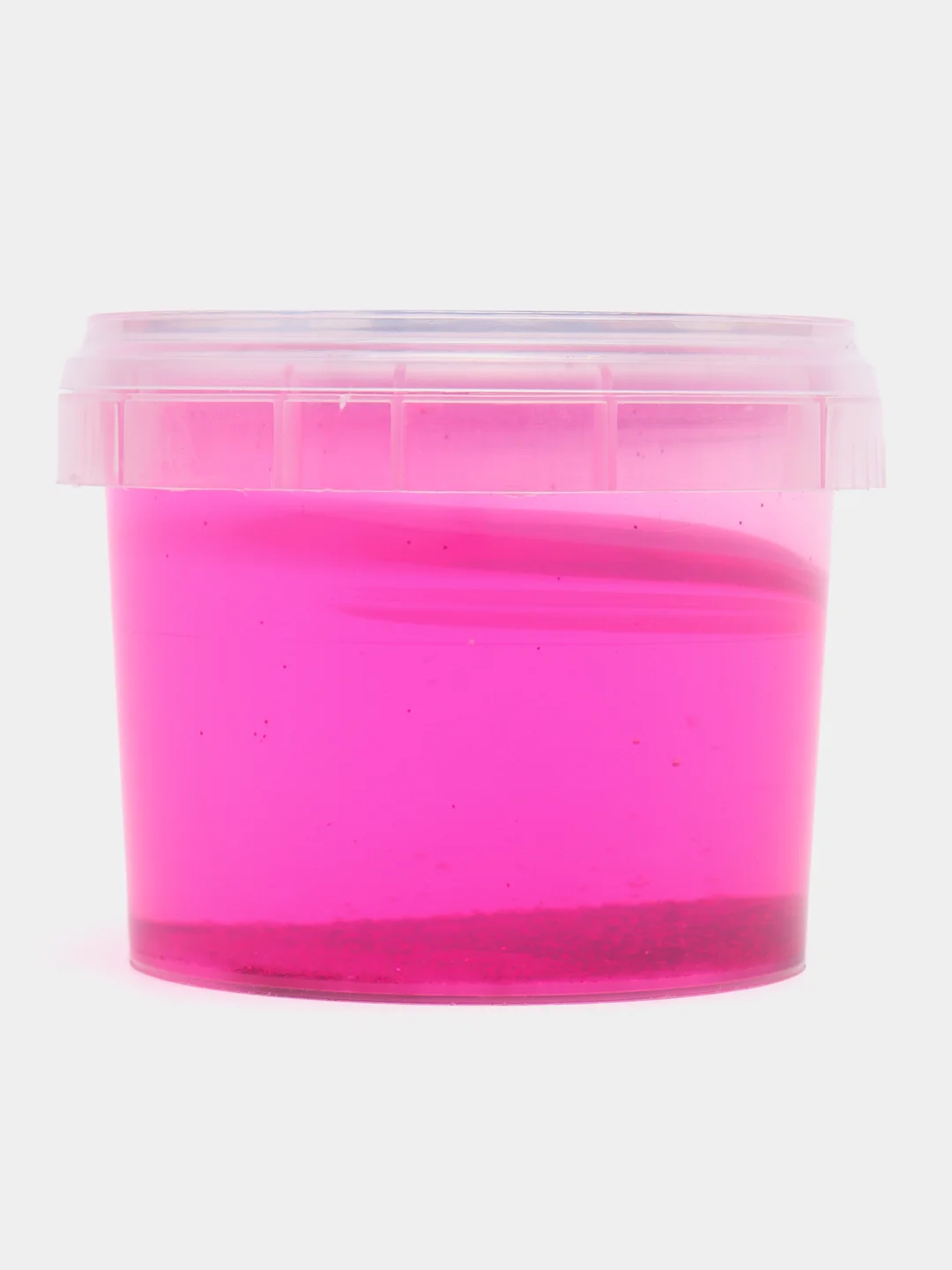 Вишнёвый слайм Стекло с Блёстками Party Slime лизун