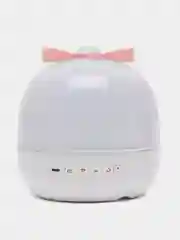 Ночник-проектор Бант LED USB АКБ, бело-розовый, 13 х 13 х 16 см
