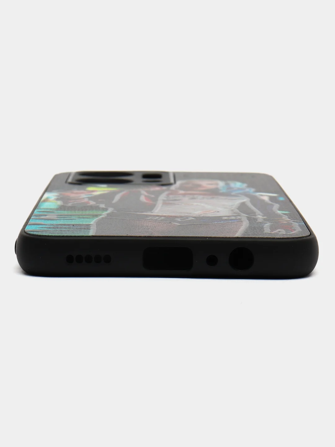 Фуксия чехол с рисунком на Honor X7a (Хонор Х7а)