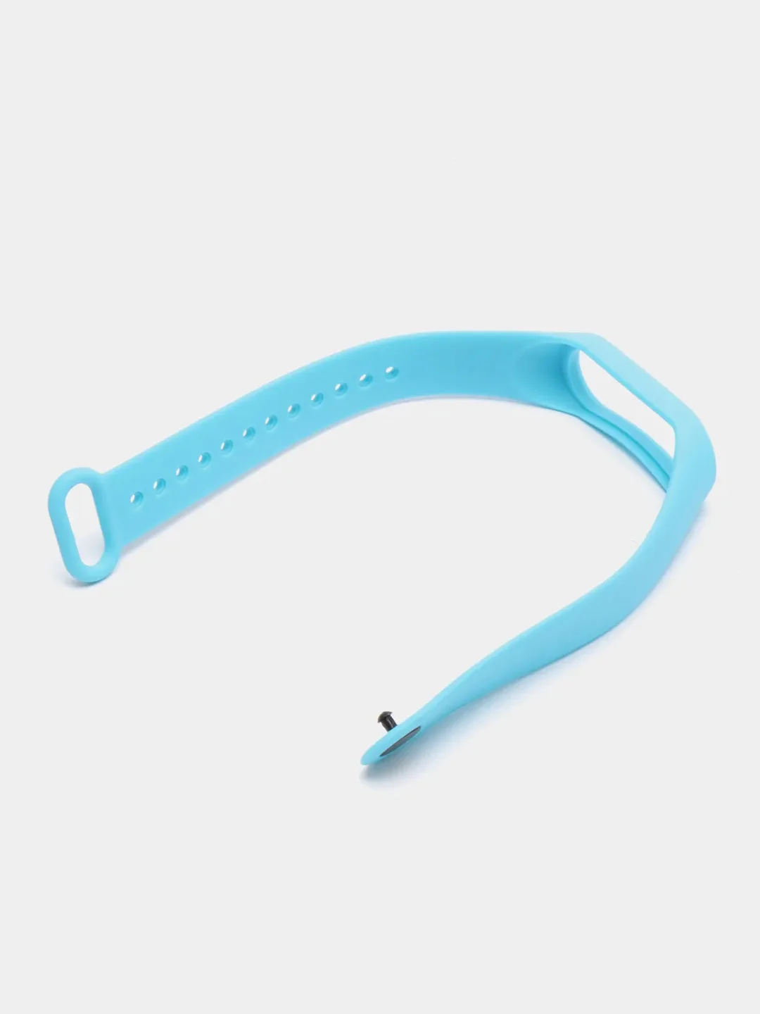 Небесно-голубой силиконовый ремешок для фитнес браслета Xiaomi Mi Band 4, Mi Band 3
