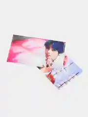 Фиолетовый наклейка на банковскую карту "BTS Ким Тэхен"