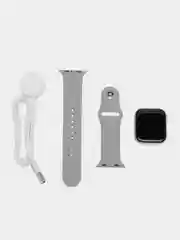 Серый умные смарт часы Smart Watch X7, X8, X9, Pro, SE, с беспроводной магнитной зарядкой, 45 мм