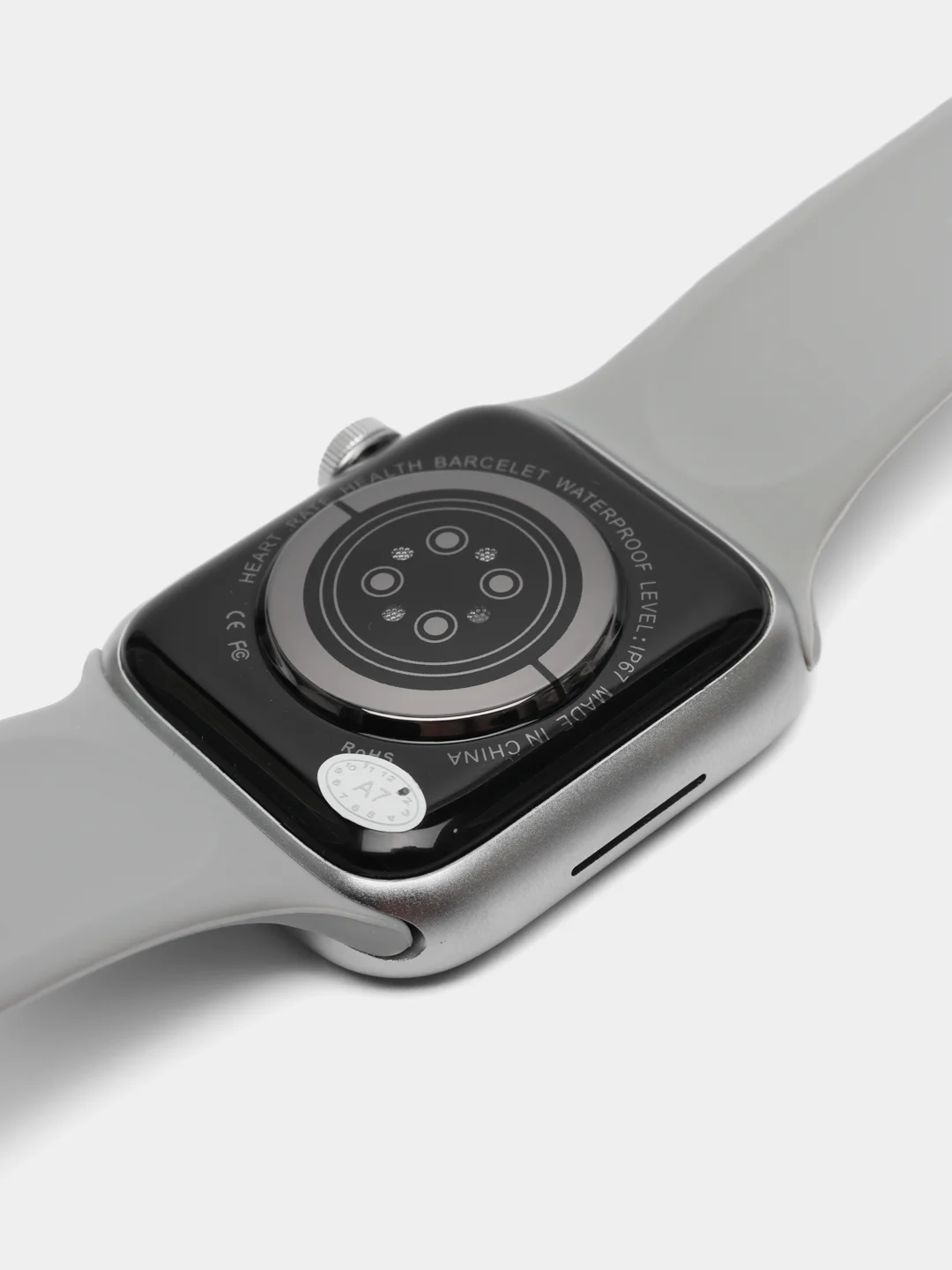 Серый умные смарт часы Smart Watch X7, X8, X9, Pro, SE, с беспроводной магнитной зарядкой, 45 мм