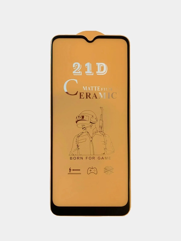 Защитное керамическое стекло матовое Xiaomi Redmi 9A / 9C / 10A