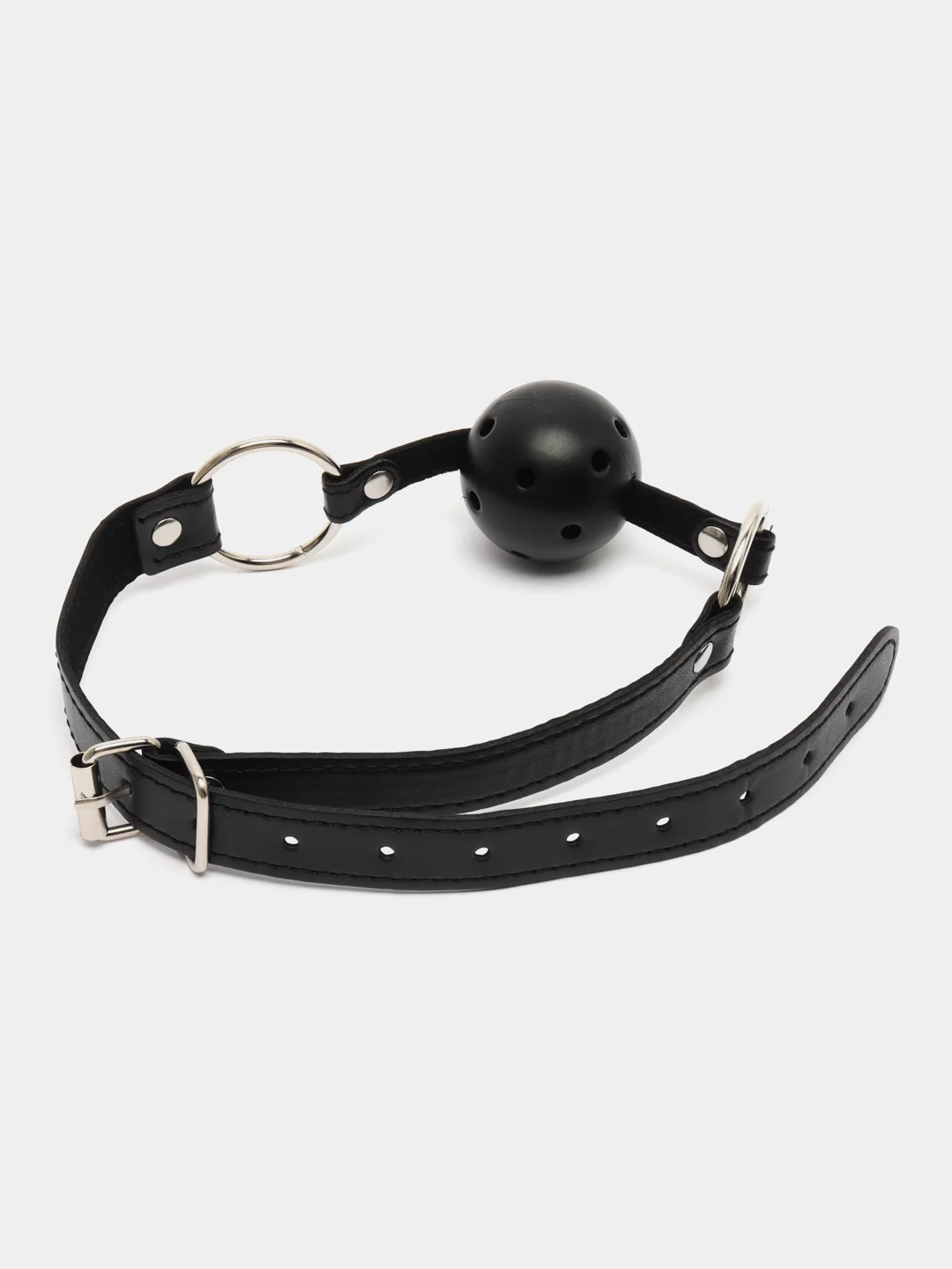 Розовый кляп в рот с шариком для БДСМ, ролевых игр, секса, BDSM атрибутика для взрослых