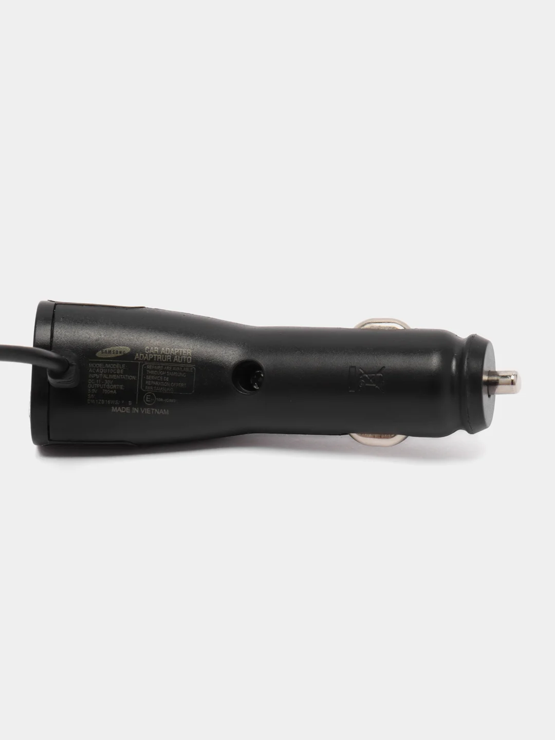Автомобильное зарядное устройство для сотового телефона с кабелем MICRO USB