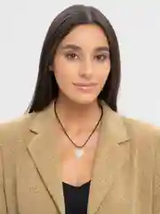 Кулон из горного хрусталя Сердечко