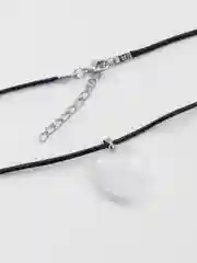 Кулон из горного хрусталя Сердечко