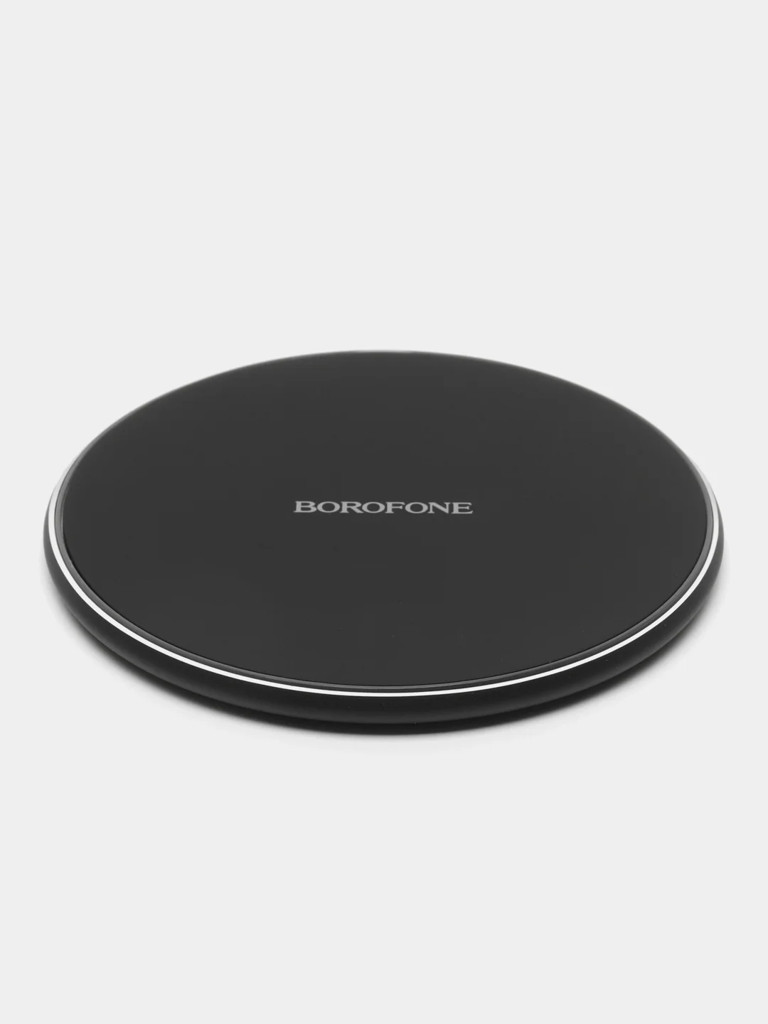 Черный беспроводное зарядное устройство Borofone BQ3 Pro Ultra slim, 15W