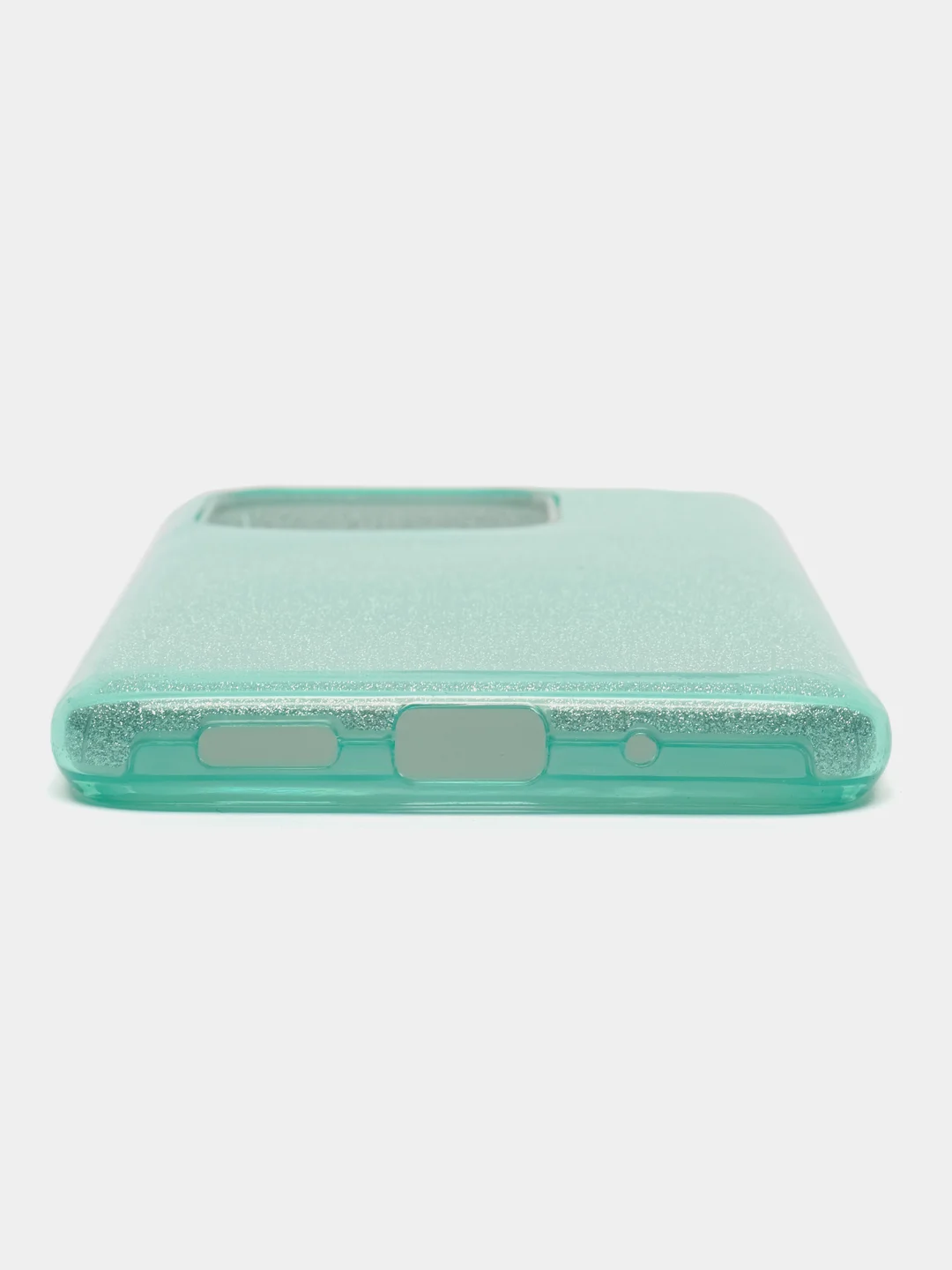 Бирюзовый чехол для Xiaomi Redmi 12C / Сяоми Редми 12С, блестящий, сияющий