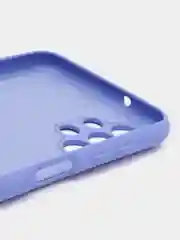 Пурпурный чехол Silicone Cover для Samsung Galaxy A13, Самсунг Галакси А13 4G, силиконовый