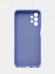 Пурпурный чехол Silicone Cover для Samsung Galaxy A13, Самсунг Галакси А13 4G, силиконовый