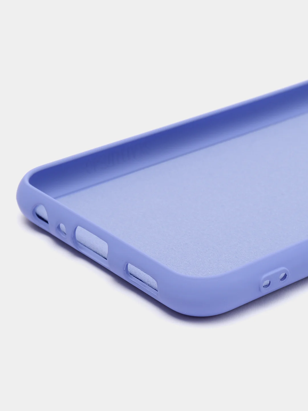 Пурпурный чехол Silicone Cover для Samsung Galaxy A13, Самсунг Галакси А13 4G, силиконовый