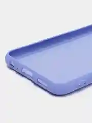 Пурпурный чехол Silicone Cover для Samsung Galaxy A13, Самсунг Галакси А13 4G, силиконовый