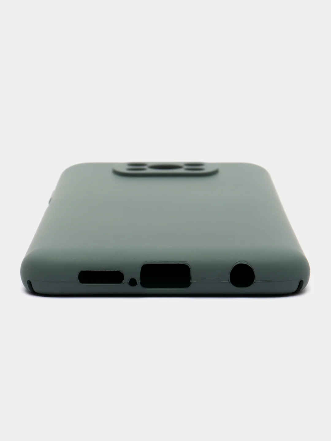 Зелёный хаки чехол Xiaomi Poco X3 NFC, Poco X3 Pro, Сяоми Поко Х3 НФС, Поко Х3 Про, силиконовый