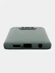 Зелёный хаки чехол Xiaomi Poco X3 NFC, Poco X3 Pro, Сяоми Поко Х3 НФС, Поко Х3 Про, силиконовый