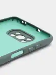 Зелёный хаки чехол Xiaomi Poco X3 NFC, Poco X3 Pro, Сяоми Поко Х3 НФС, Поко Х3 Про, силиконовый