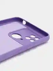 Аметистовый чехол силиконовый для Xiaomi Redmi 10C / Poco C40, Сяоми Редми 10С / Поко С40