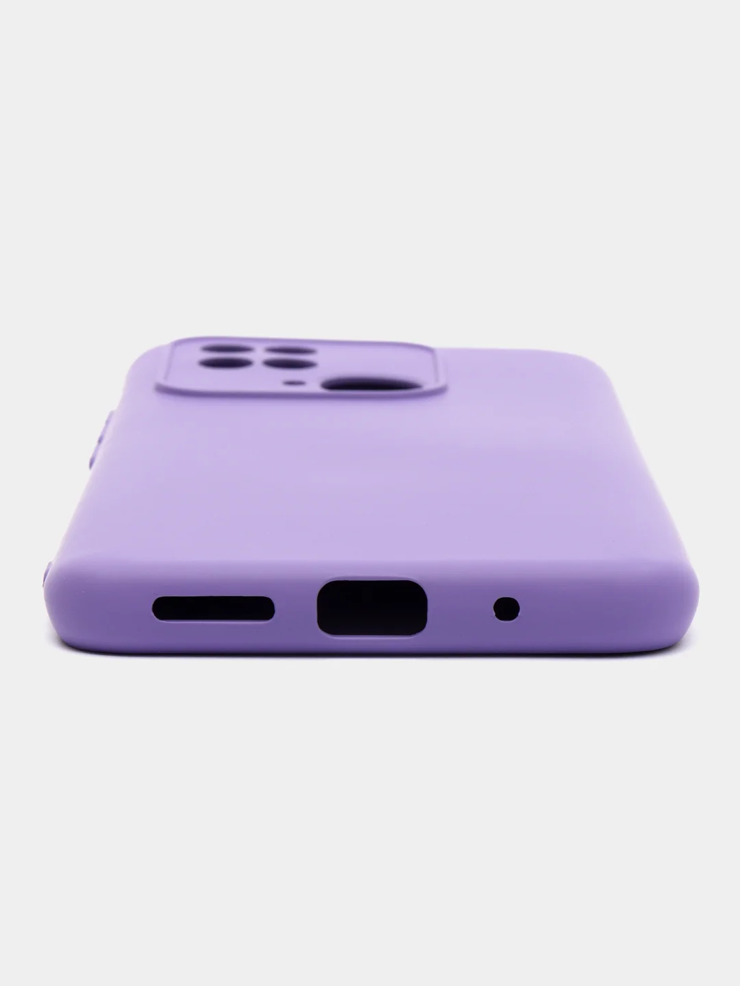 Аметистовый чехол силиконовый для Xiaomi Redmi 10C / Poco C40, Сяоми Редми 10С / Поко С40