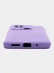 Аметистовый чехол силиконовый для Xiaomi Redmi 10C / Poco C40, Сяоми Редми 10С / Поко С40