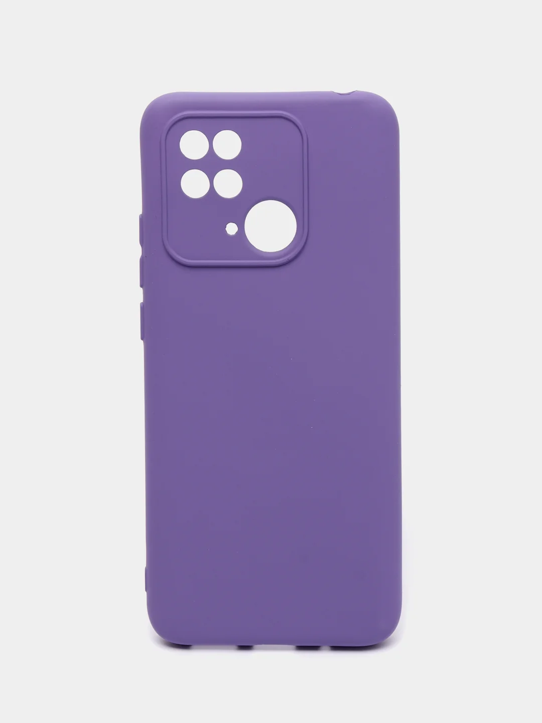 Аметистовый чехол силиконовый для Xiaomi Redmi 10C / Poco C40, Сяоми Редми 10С / Поко С40