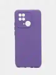 Аметистовый чехол силиконовый для Xiaomi Redmi 10C / Poco C40, Сяоми Редми 10С / Поко С40
