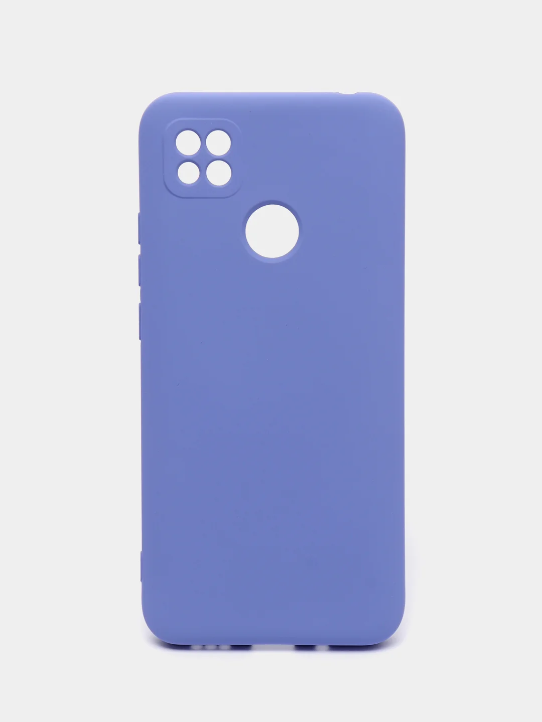 Фиолетовый чехол Silicone Cove Xiaomi Redmi 9C, Redmi 9C NFC, Redmi 10A силиконовый, с закрытым низом