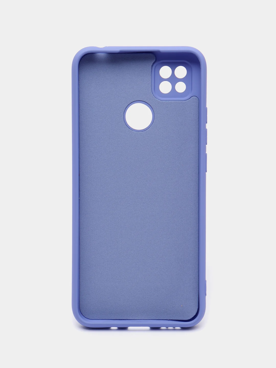 Фиолетовый чехол Silicone Cove Xiaomi Redmi 9C, Redmi 9C NFC, Redmi 10A силиконовый, с закрытым низом