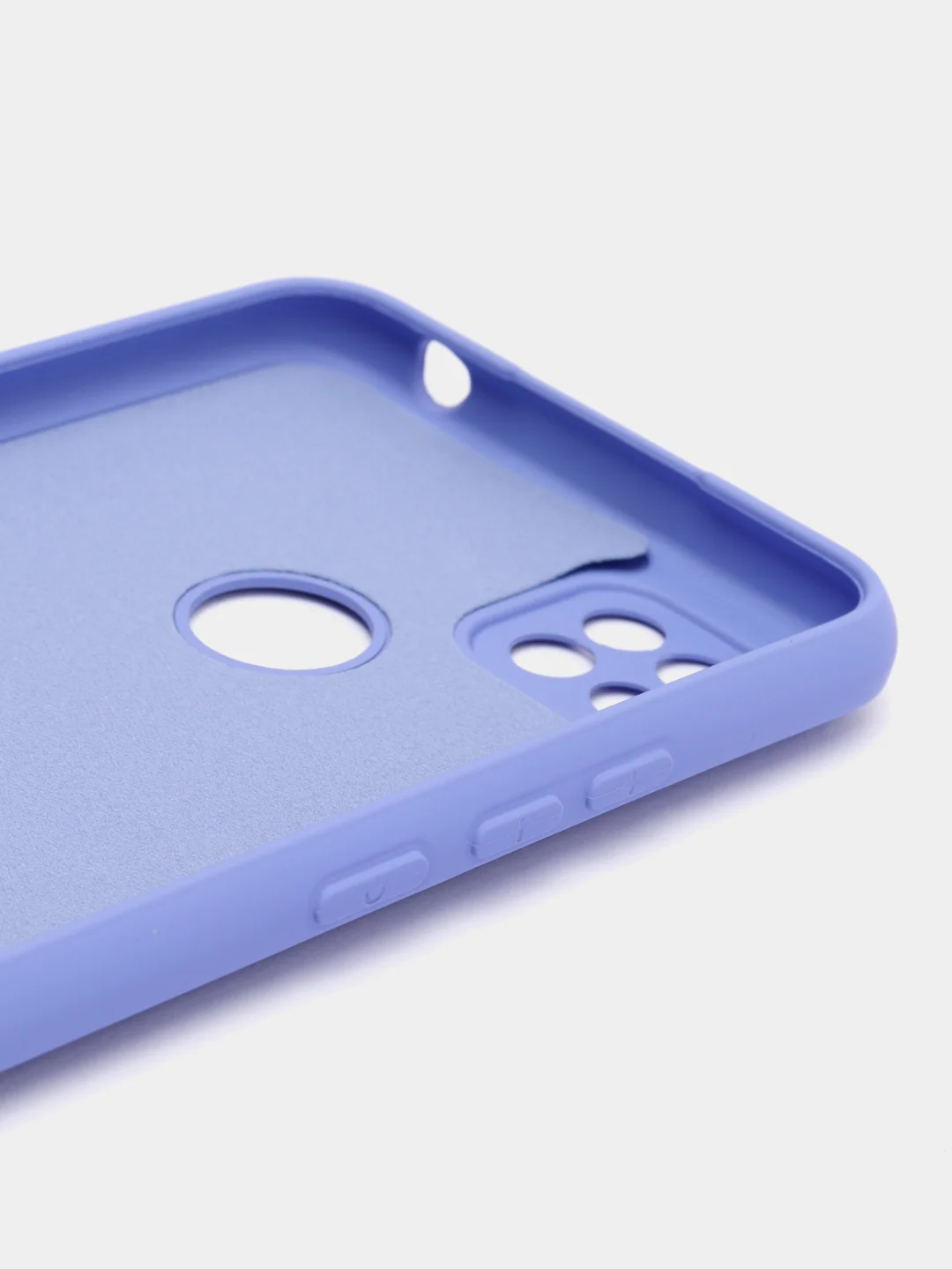 Фиолетовый чехол Silicone Cove Xiaomi Redmi 9C, Redmi 9C NFC, Redmi 10A силиконовый, с закрытым низом