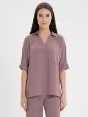 Коричневый женский костюм двойка