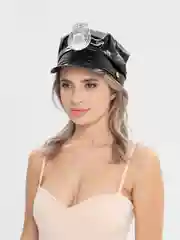 Разноцветный кепка, фуражка, шапка полицейского