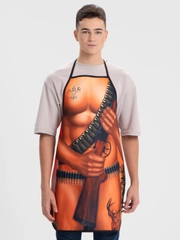Мужской фартук с рисунком