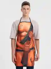 Мужской фартук с рисунком